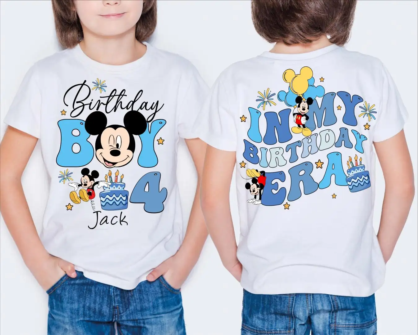 Disney Birthday Era Shirt for Birthday Boy