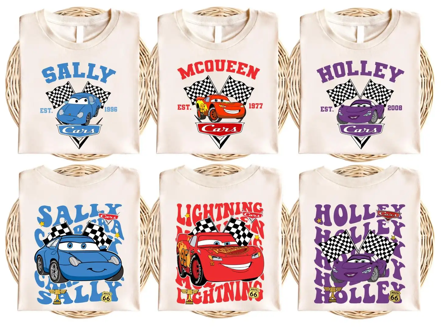 Disney Cars Piston Cup Racing Shirt for Family