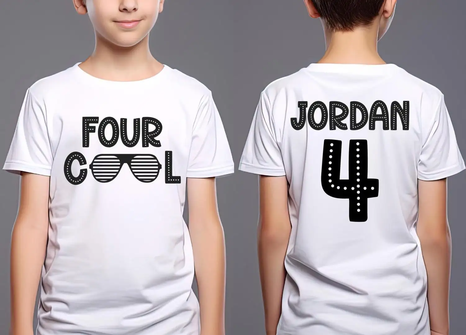 Custom Birthday Era Shirt for Boys