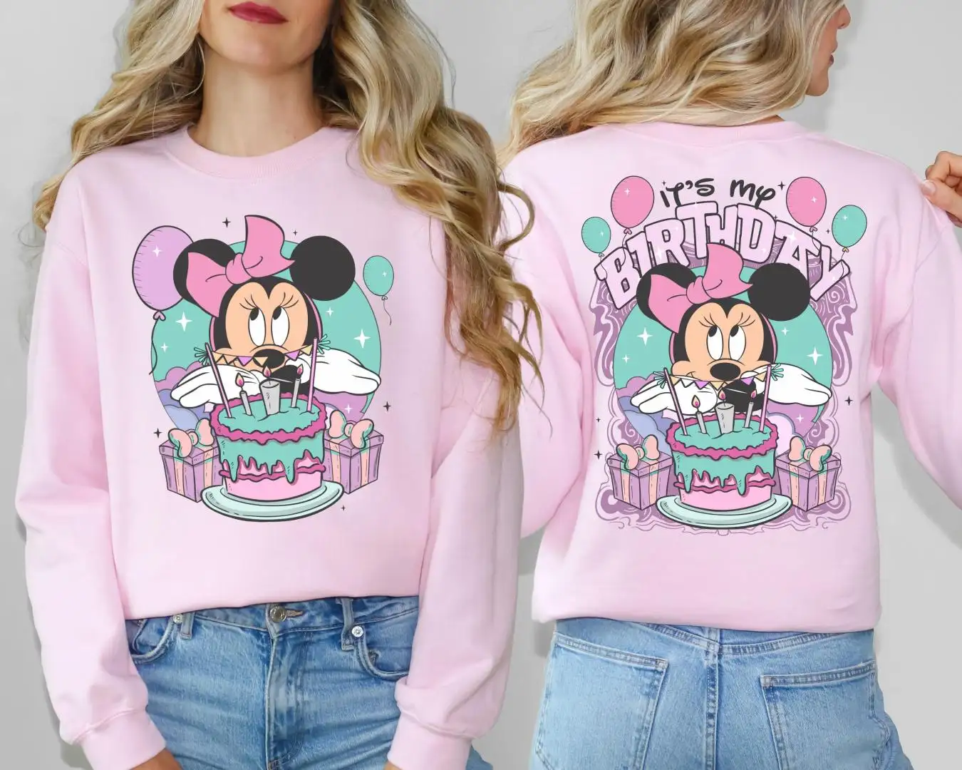 Custom Disney Minnie Birthday Girl Shirt