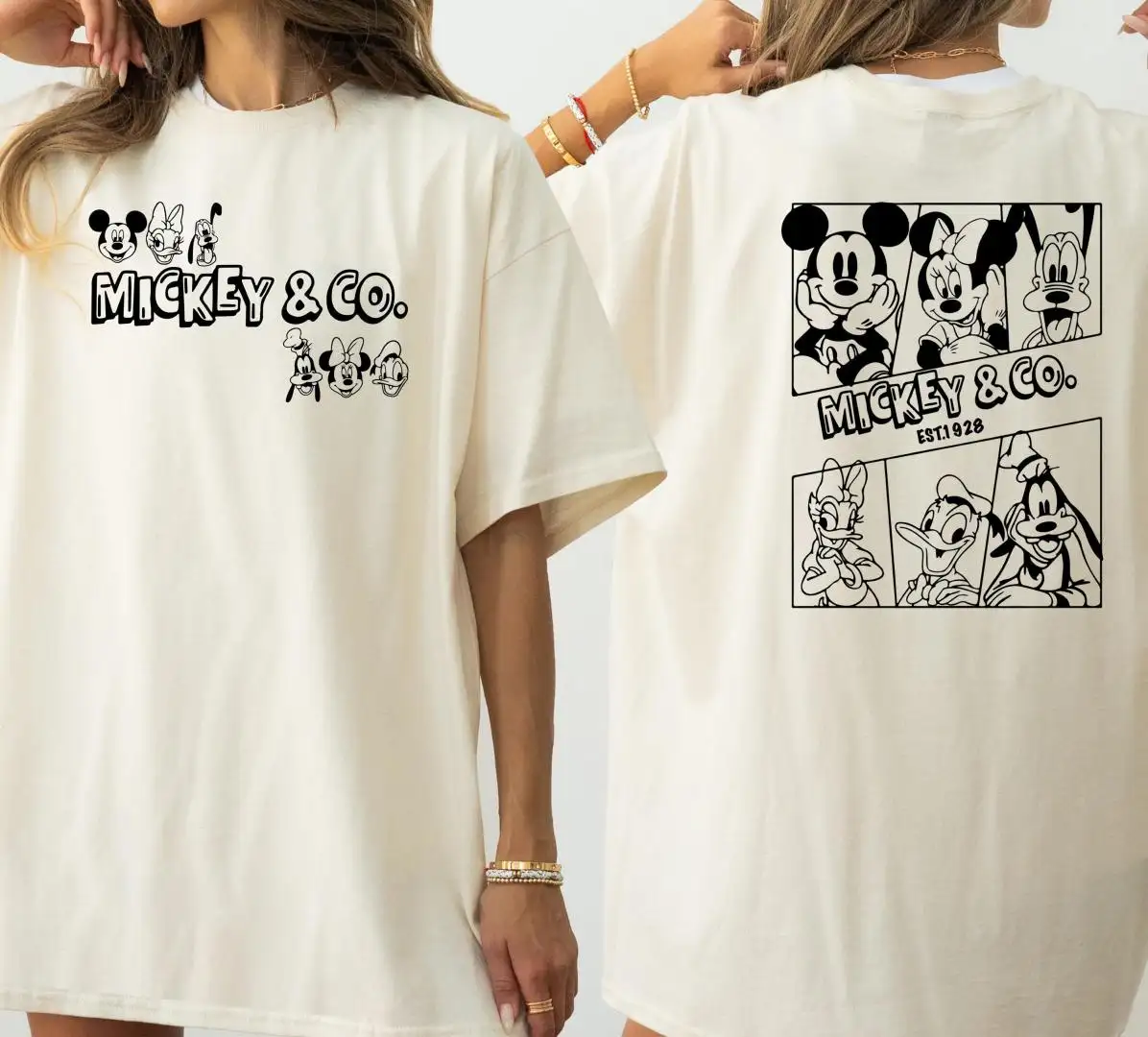 Disney Trip Mickey & Friends Two-Sided Shirt