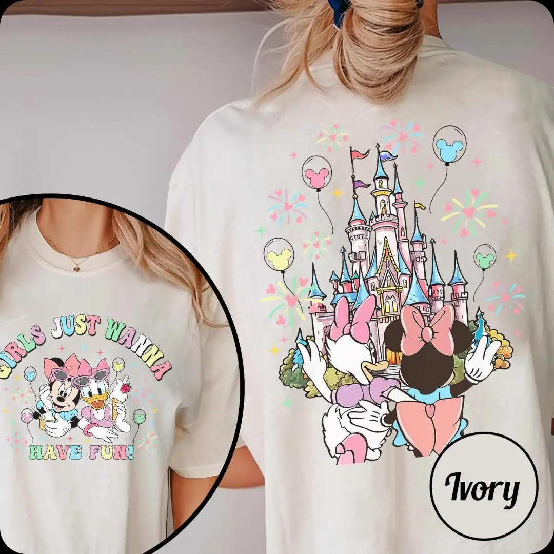 Disney Minnie Daisy Shirt for Girls Besties Trip