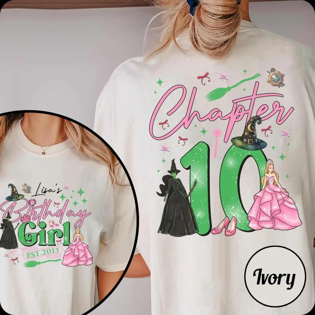 Personalized Wicked Birthday Shirt for Wizard of Oz Fans
