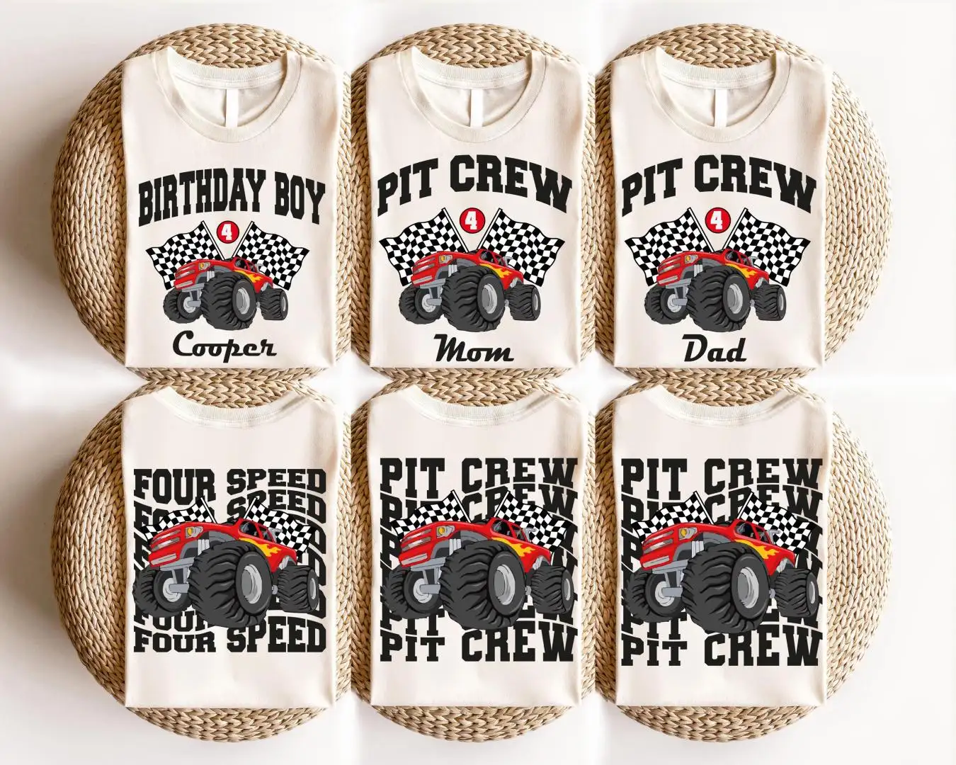 Custom Birthday Boy Shirt for Truck Lover Gift