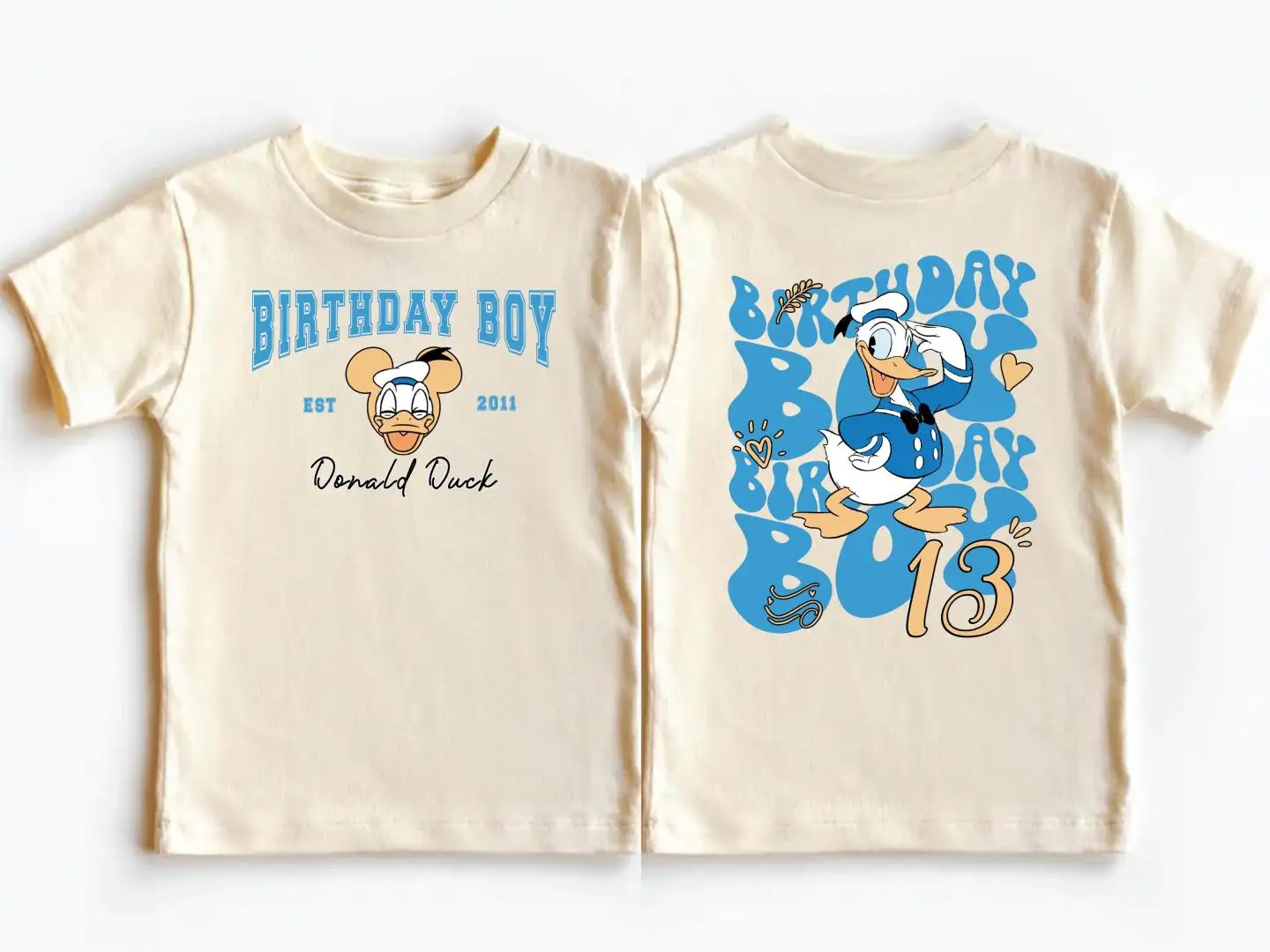 Disney Donald Duck Birthday Boy Shirt for Toddlers
