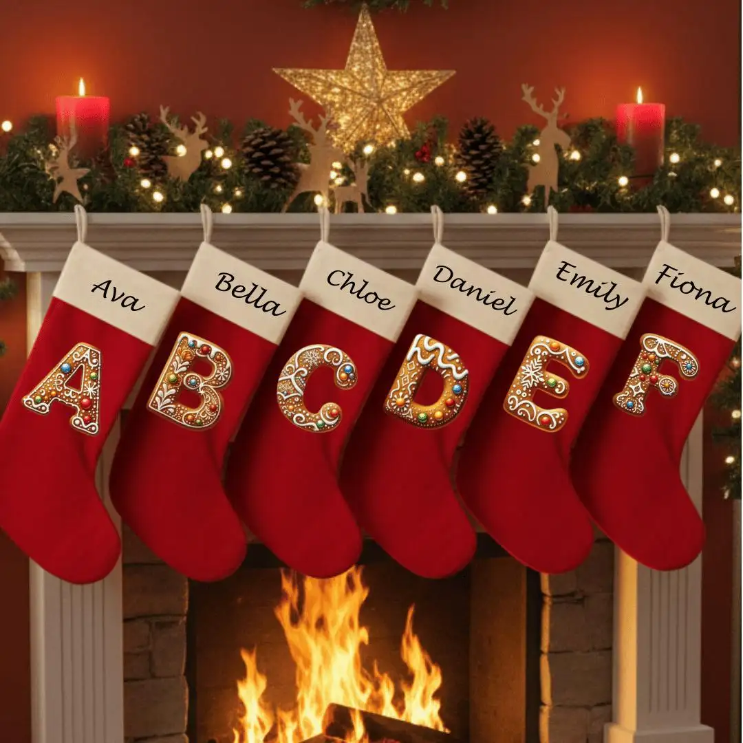 Custom Gingerbread Christmas Shirt for Kids & Pets