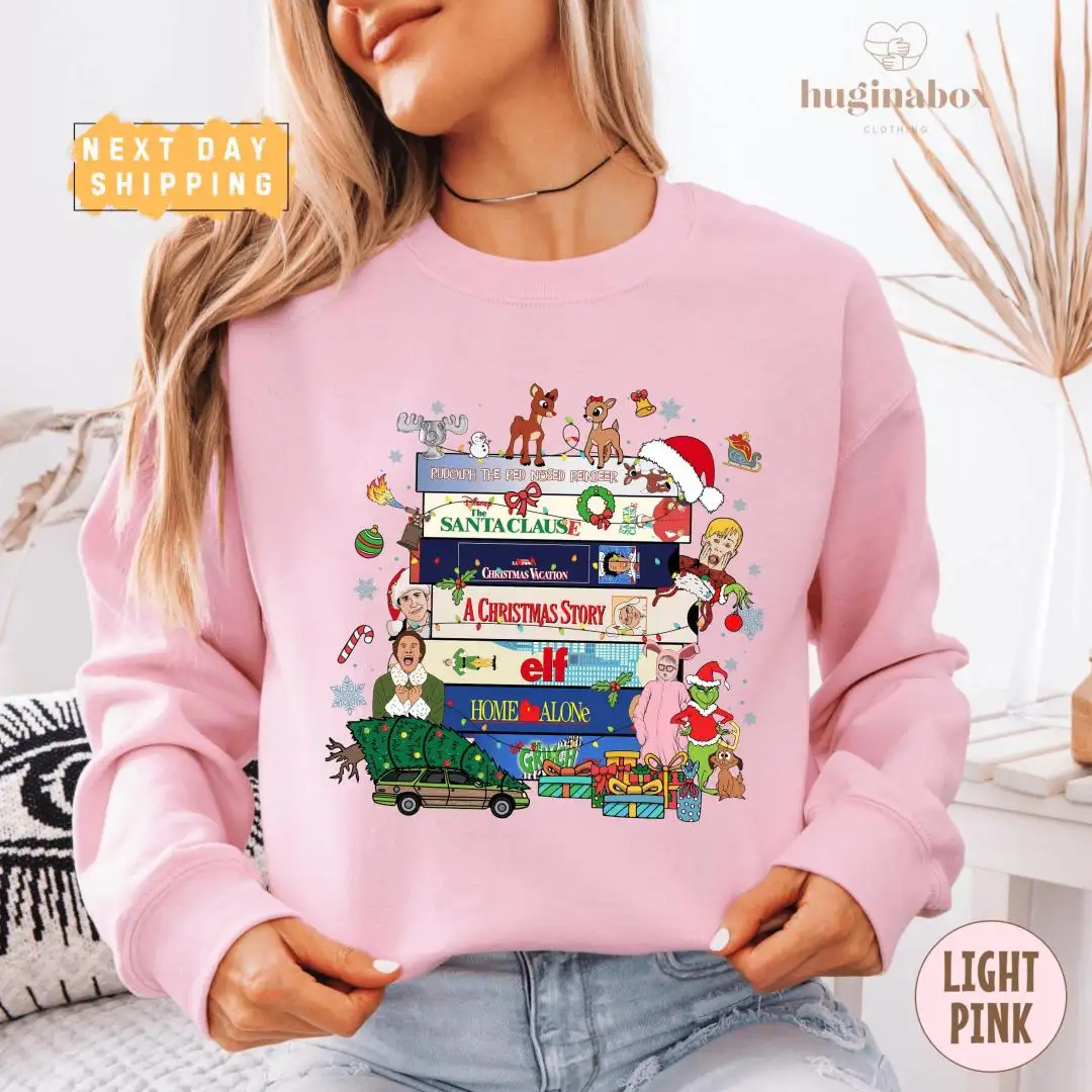 Christmas Movie Shirt for Family Holiday Party Gift