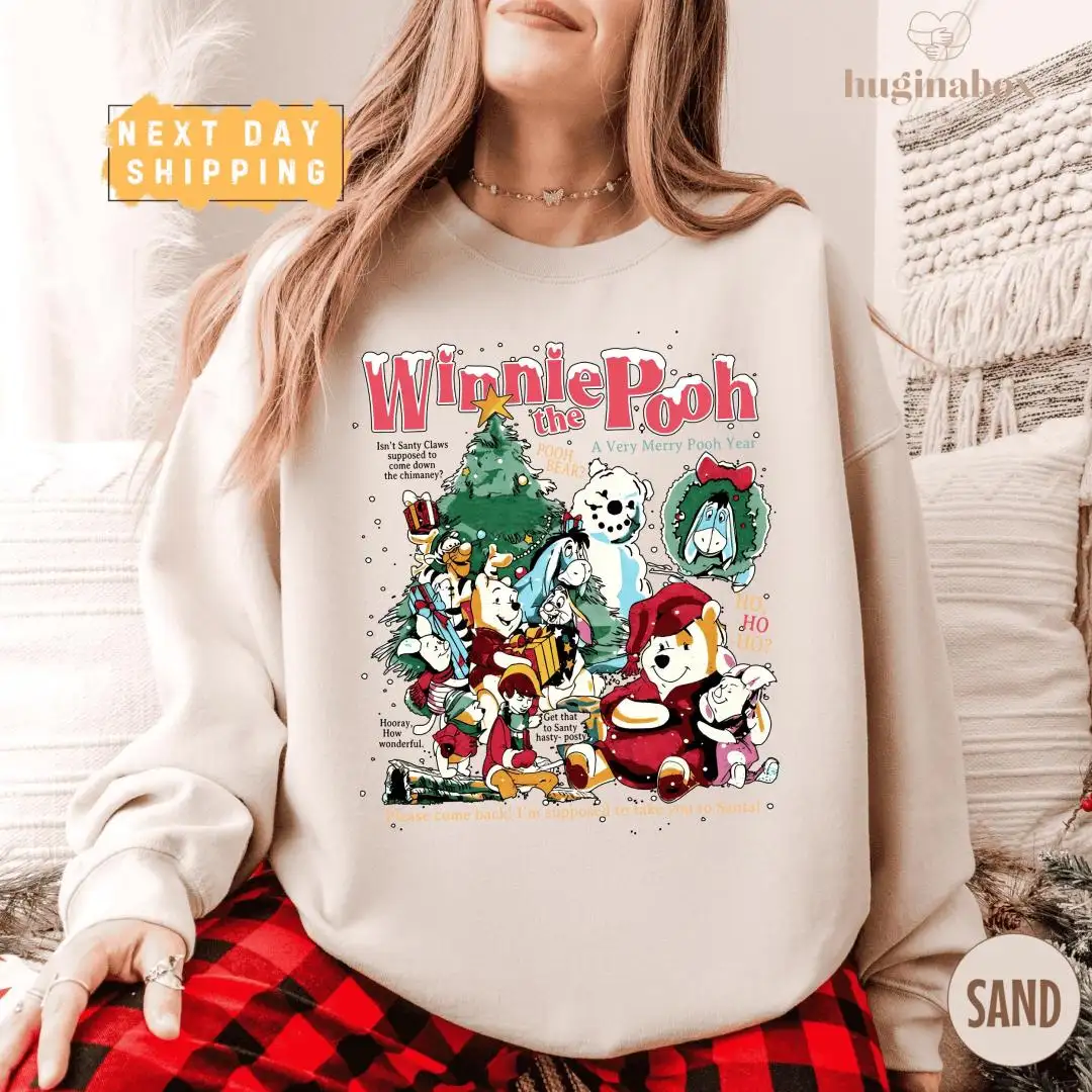 Christmas Bear Friends Holiday Shirt for Kids