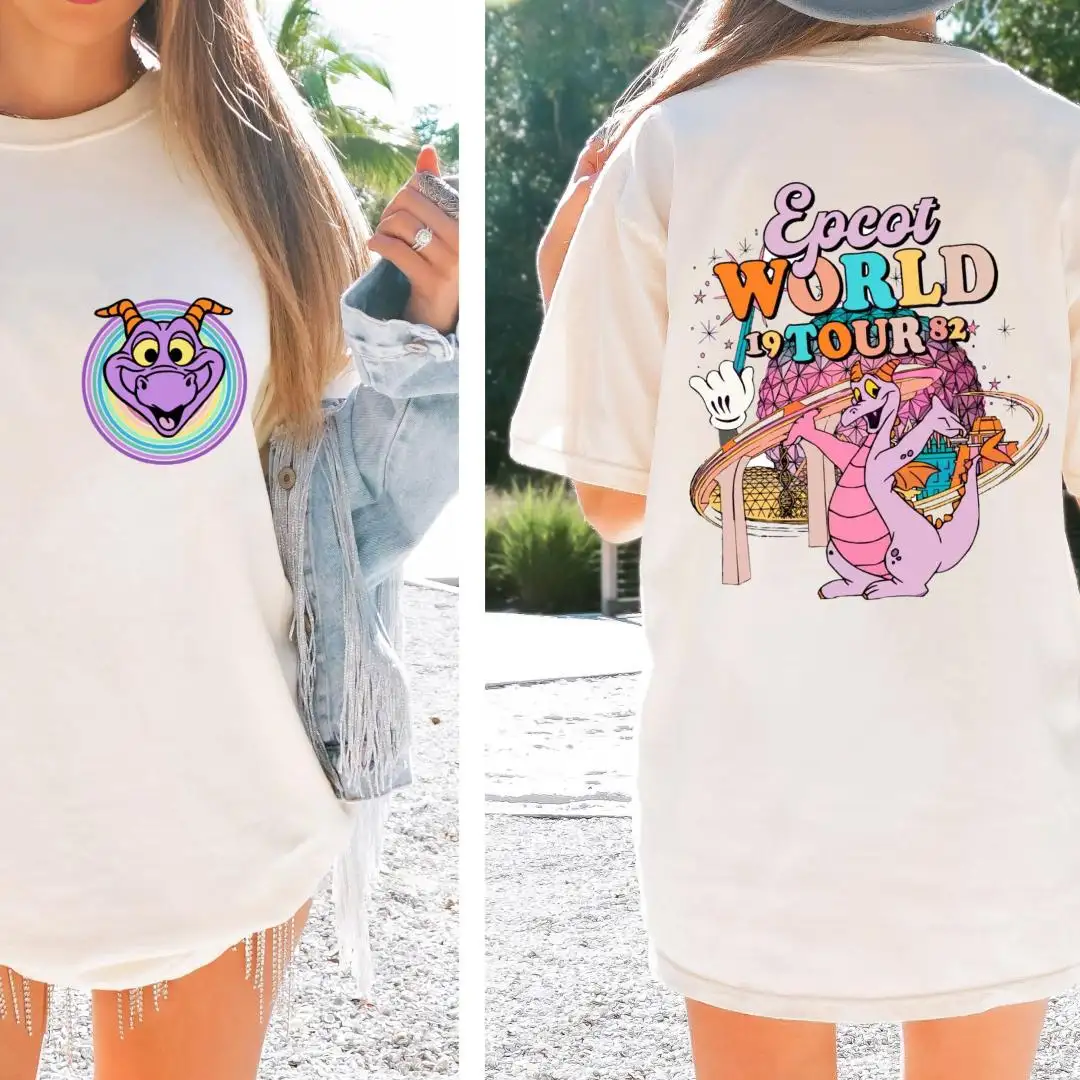 Disney Epcot World Tour Shirt with Figment