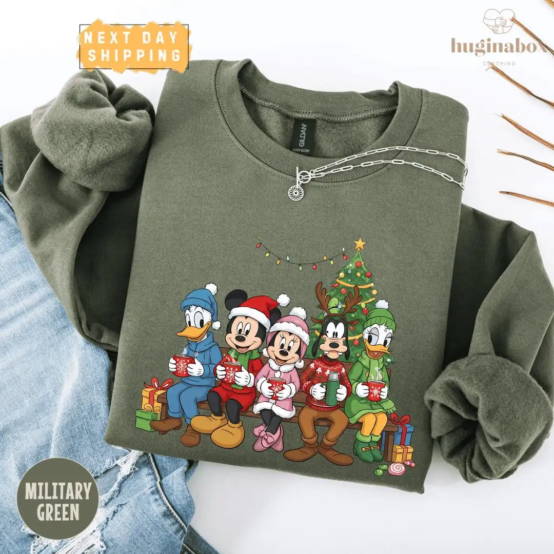 Disney Christmas Shirt | Mickey Friends Holiday Gift