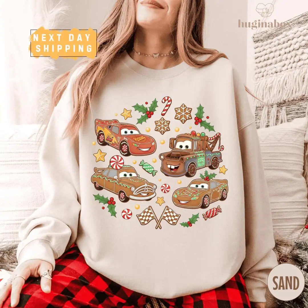 Kids Holiday Racing Car Christmas Shirt