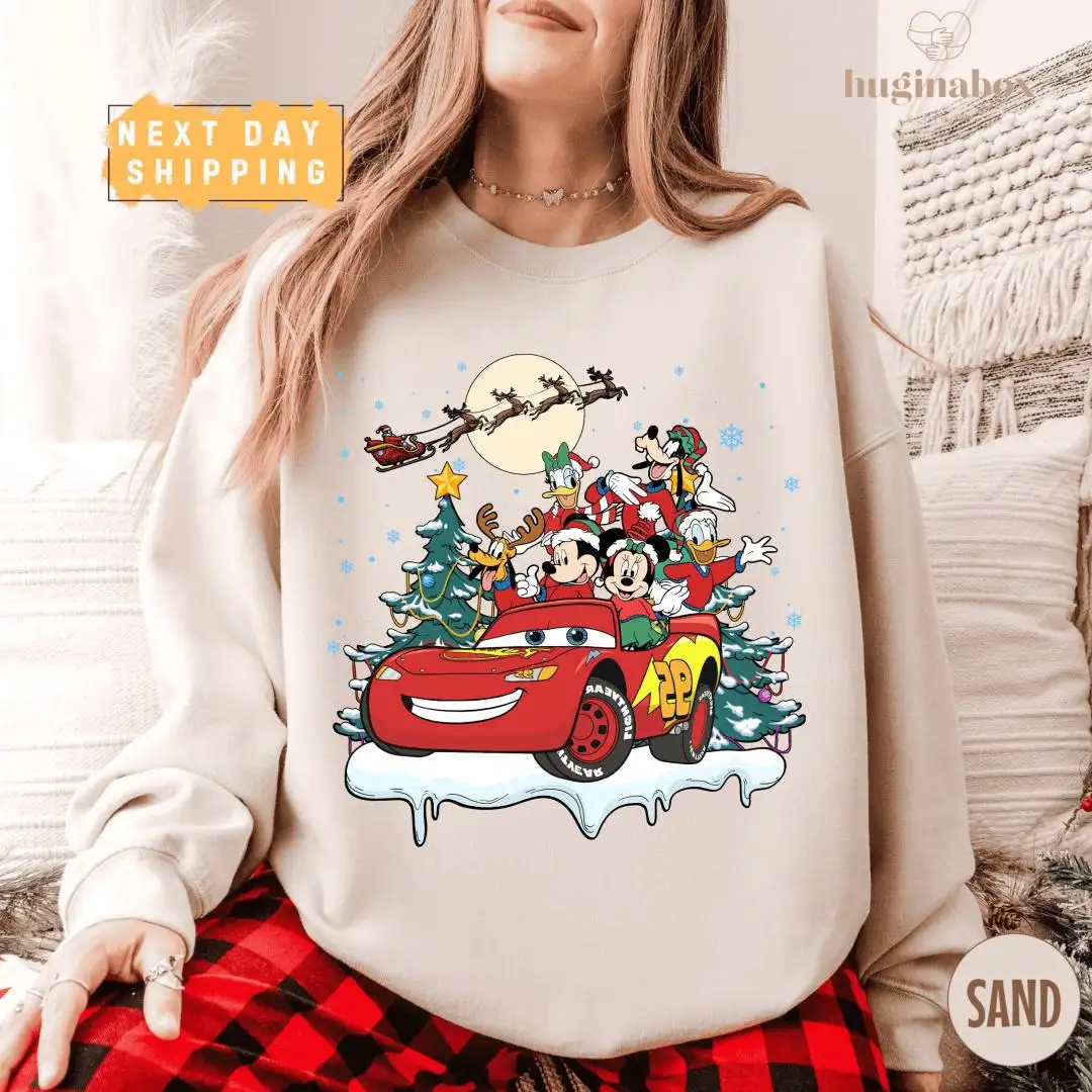 Disney Christmas Shirt | Holiday Family Gift Pullover