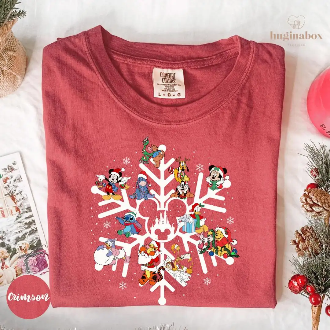 Holiday Snowflake Christmas Kids Shirt