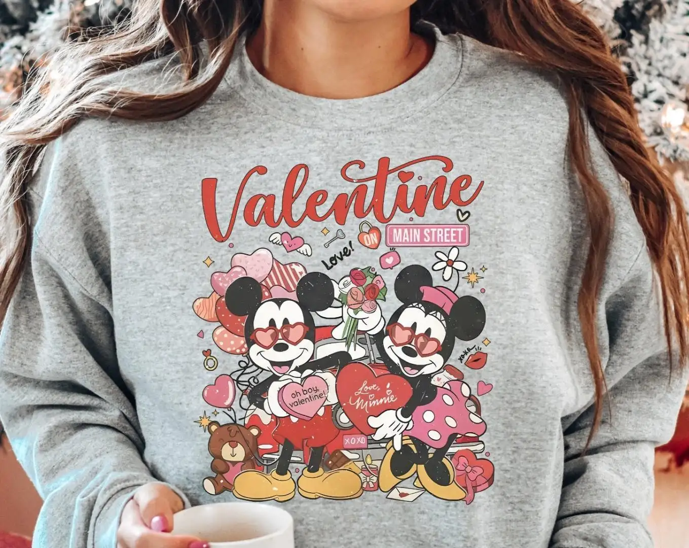 Retro Disney Valentine Shirt for Couples