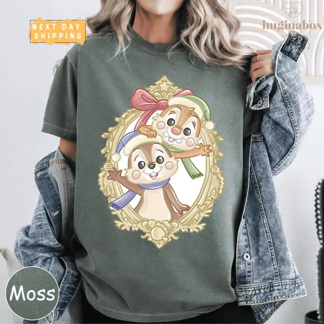 Holiday Chipmunk Christmas Shirt for Kids