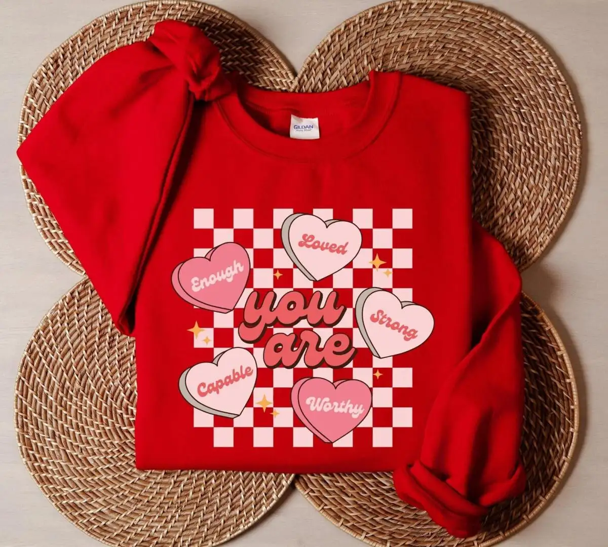Valentine's Day You Are Loved Heart Shirt