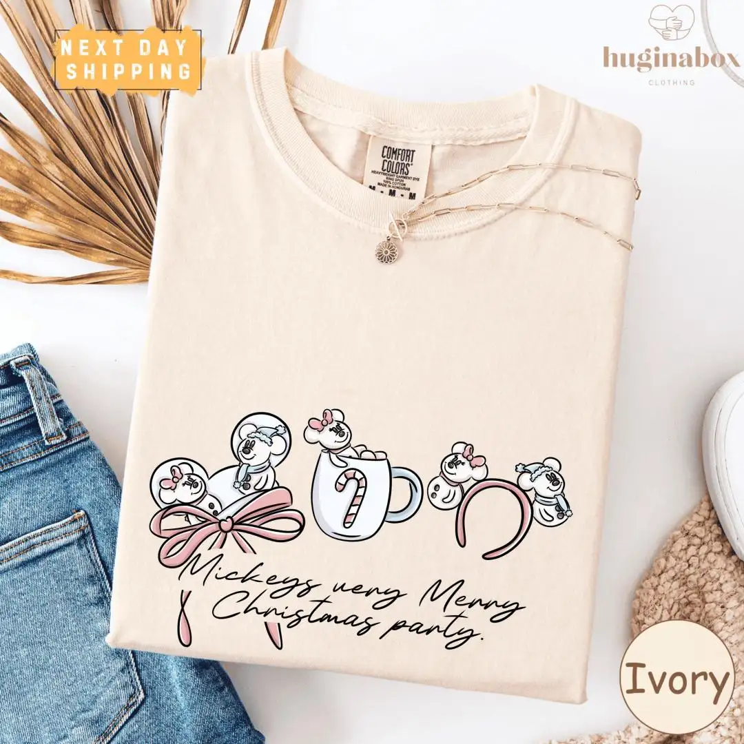 Disney Snowman Mickey Shirt for Christmas Winter Trips