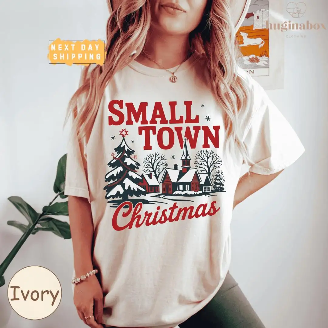 Cozy Winter Holiday Village Christmas Shirt
