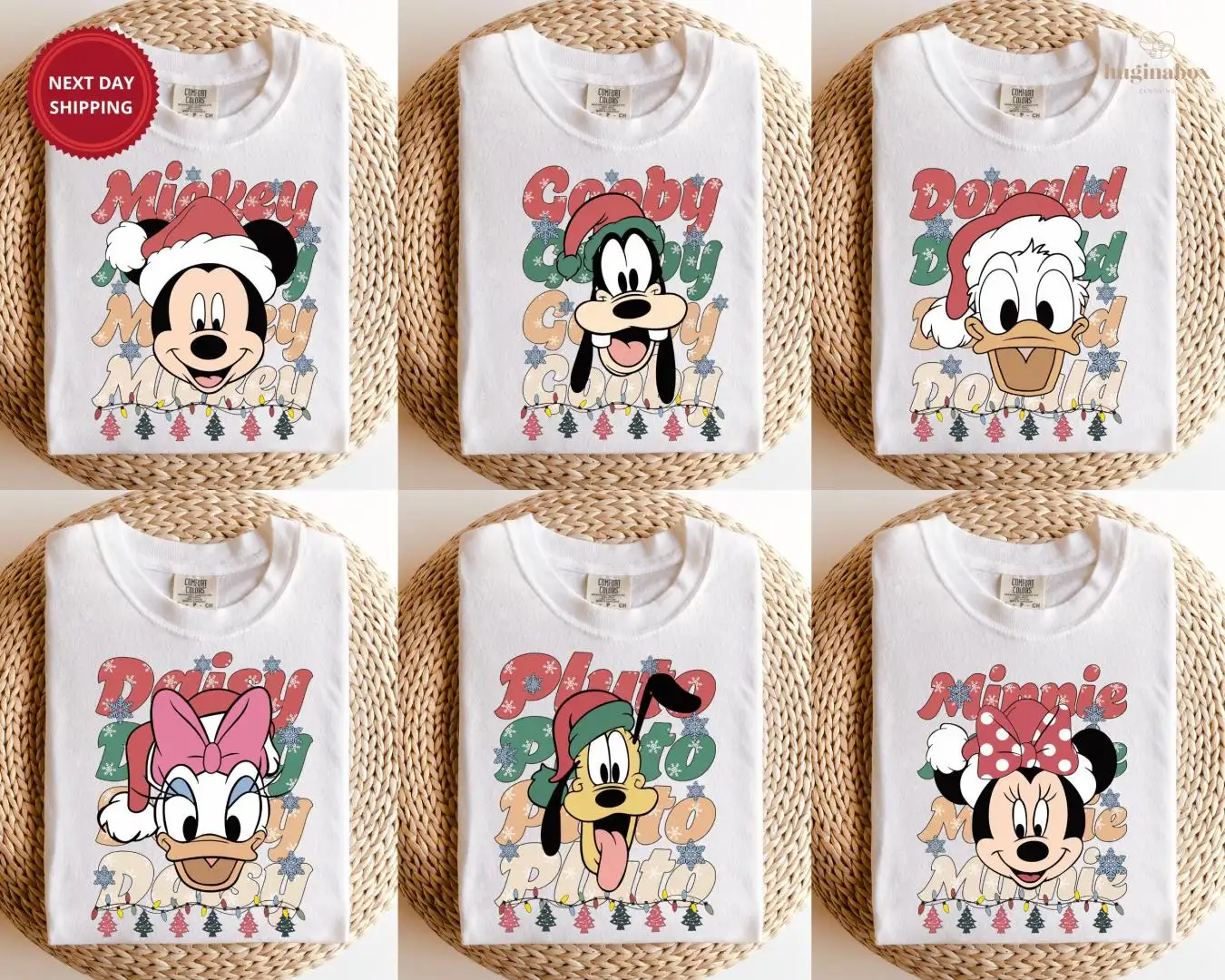 Retro Disney Christmas Shirt for Park Day Outfit