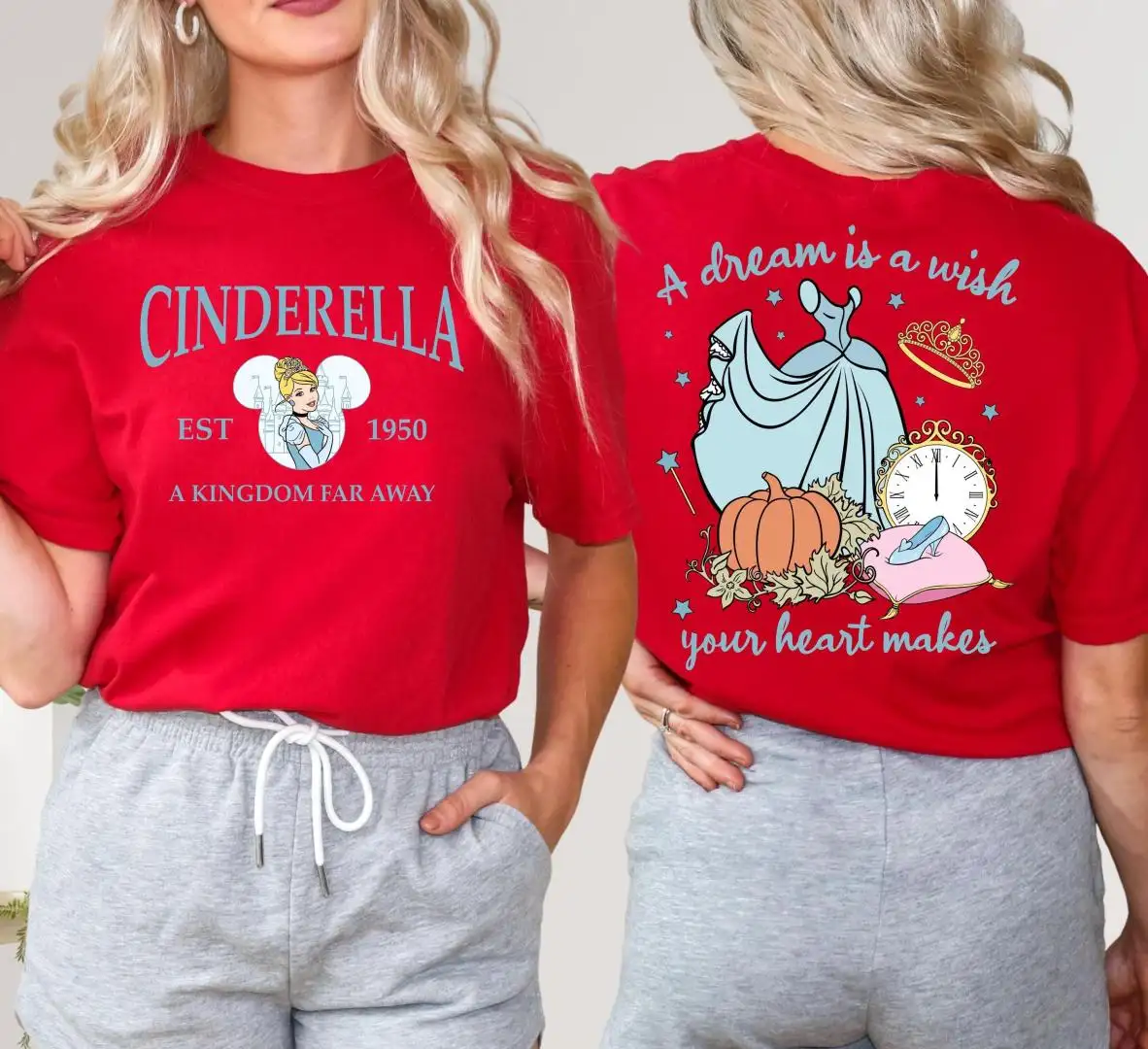 Comfort Colors Cinderella Disney Princess Shirt