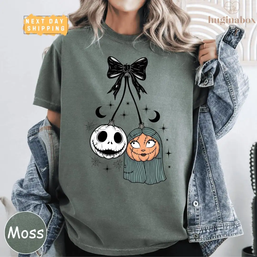 Retro Skellington Cherries Halloween Shirt for Fall Park Days