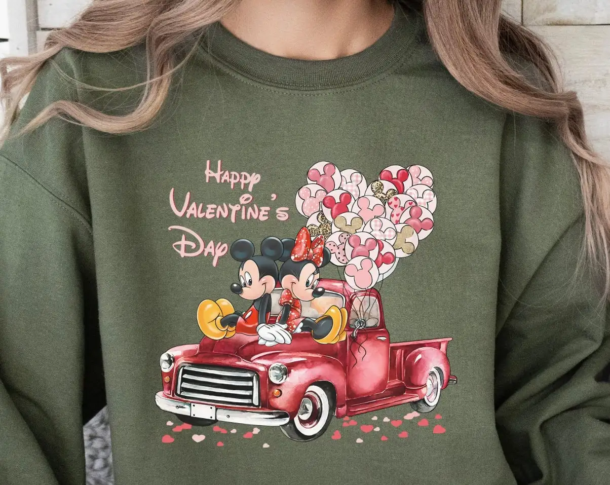 Minnie Mouse Valentine's Day Shirt Gift for Her