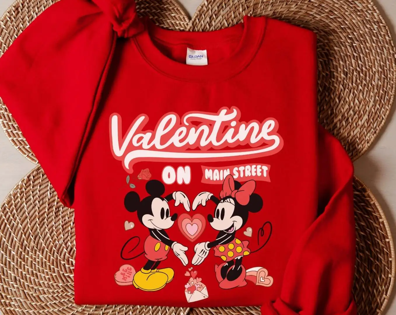 Disney Valentine Retro Main Street Shirt