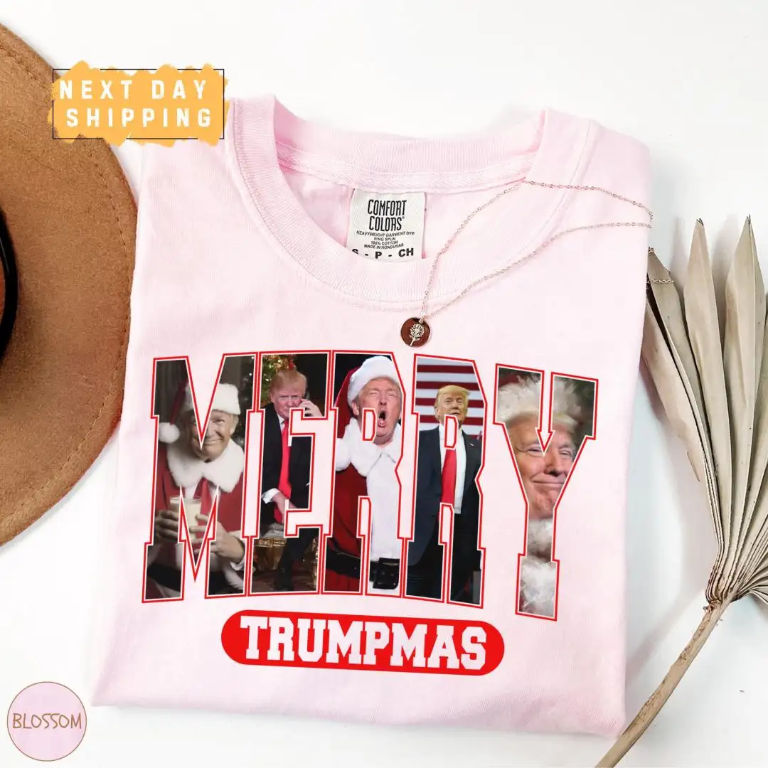 Trump Merry Christmas Shirt | MAGA Holiday Apparel