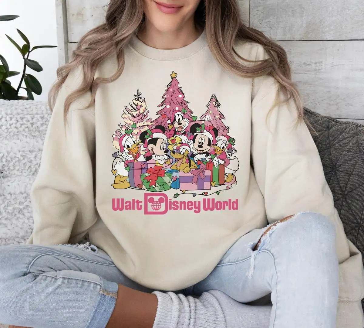 Vintage Disney World Christmas Shirt for Vacation