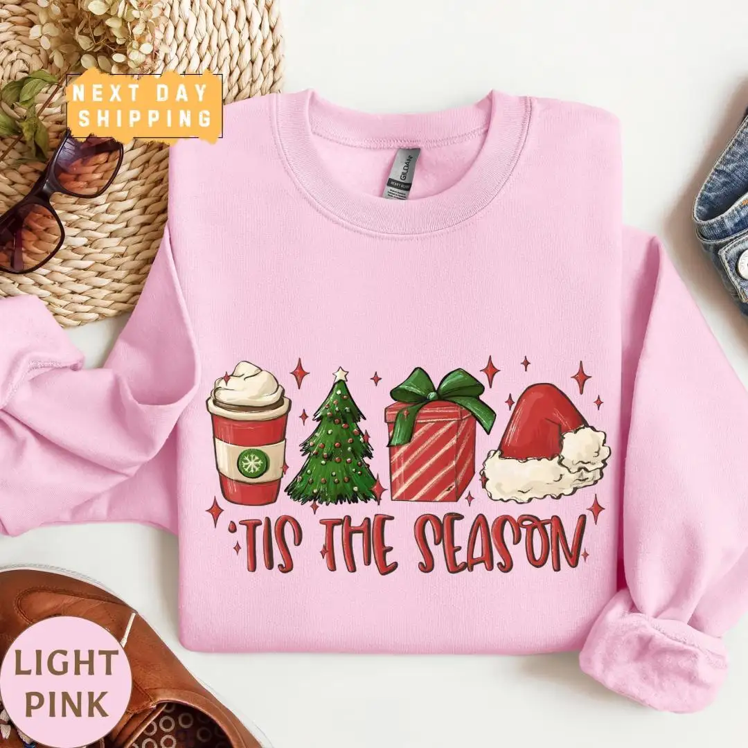 Christmas Coffee Santa Tree Shirt