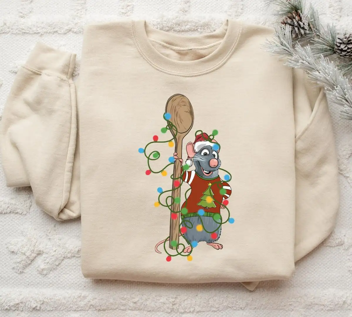 Christmas Mouse Holiday Shirt for Animal Lovers
