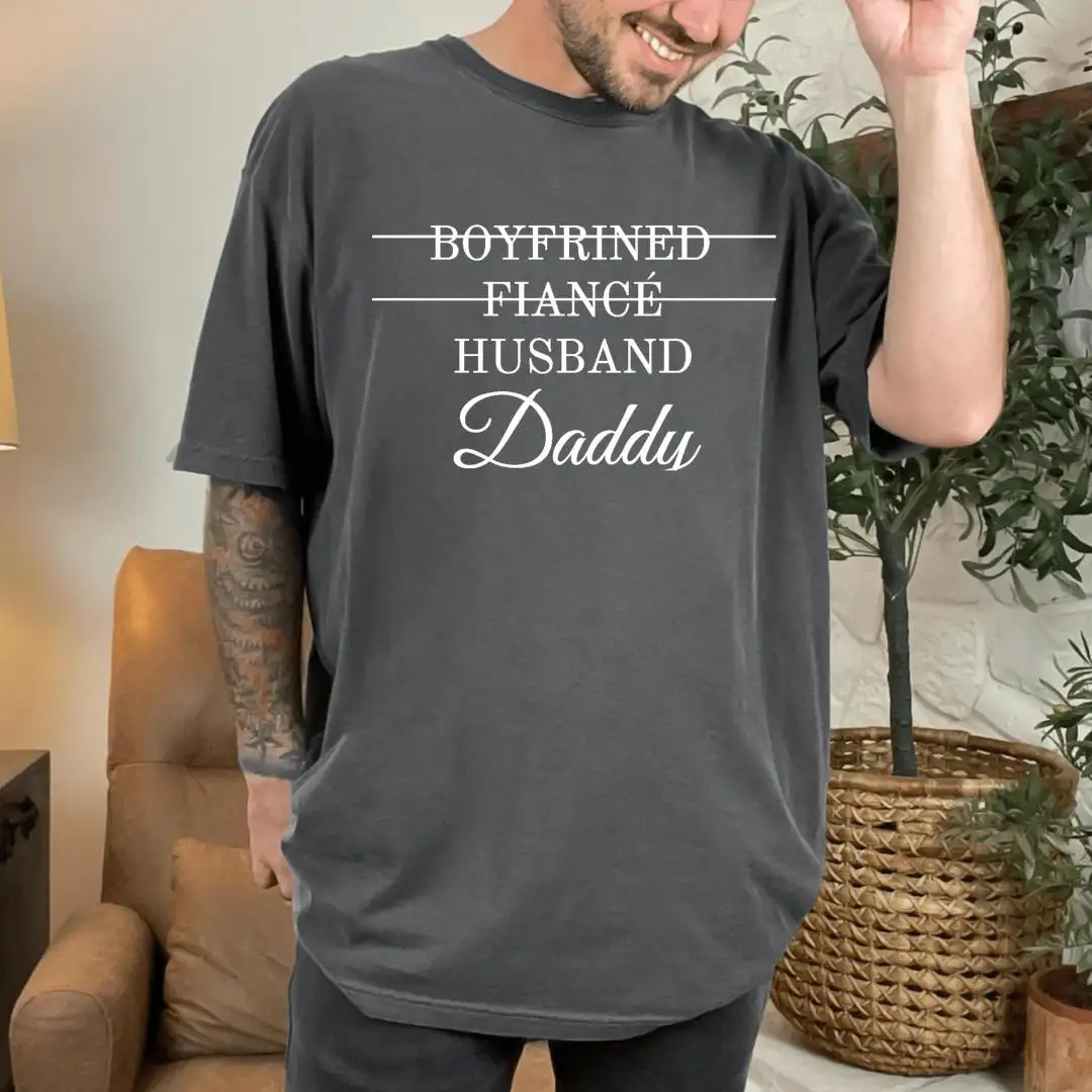 Funny Fiancé To Husband To Daddy Shirt For Men