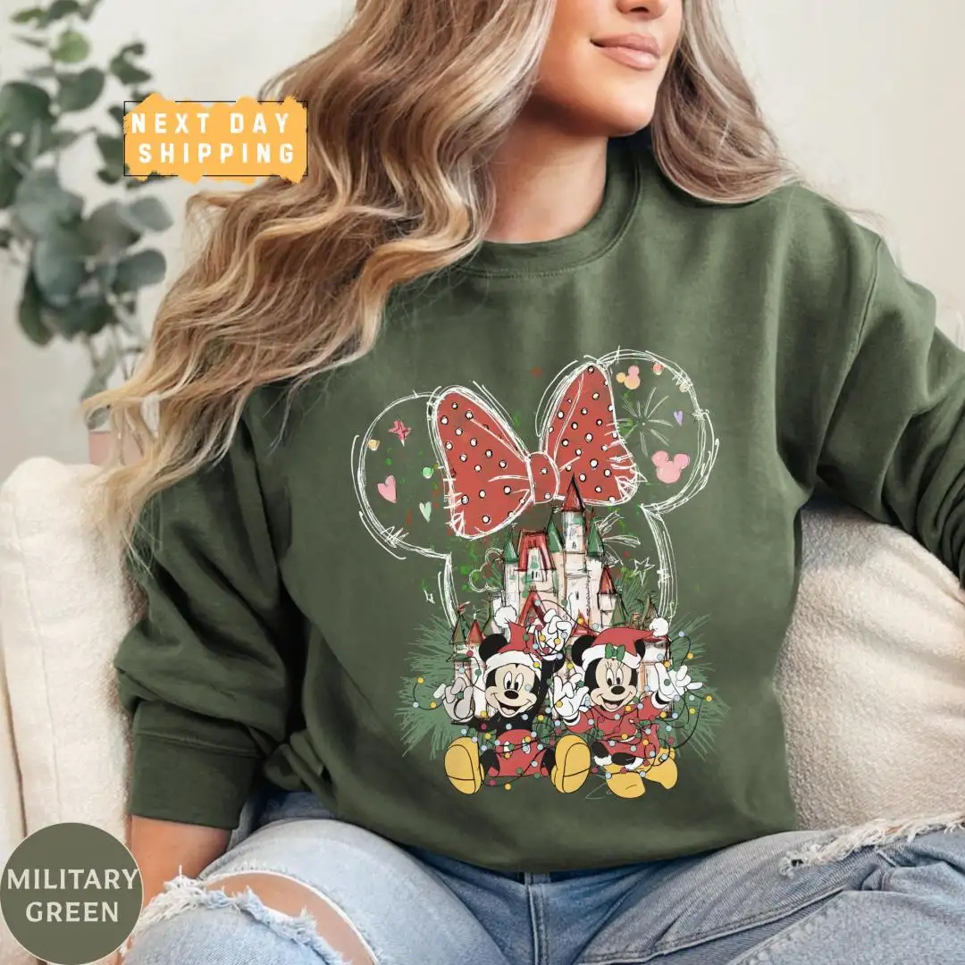 Disney Christmas Shirt | Magic Kingdom Holiday Gift for Her