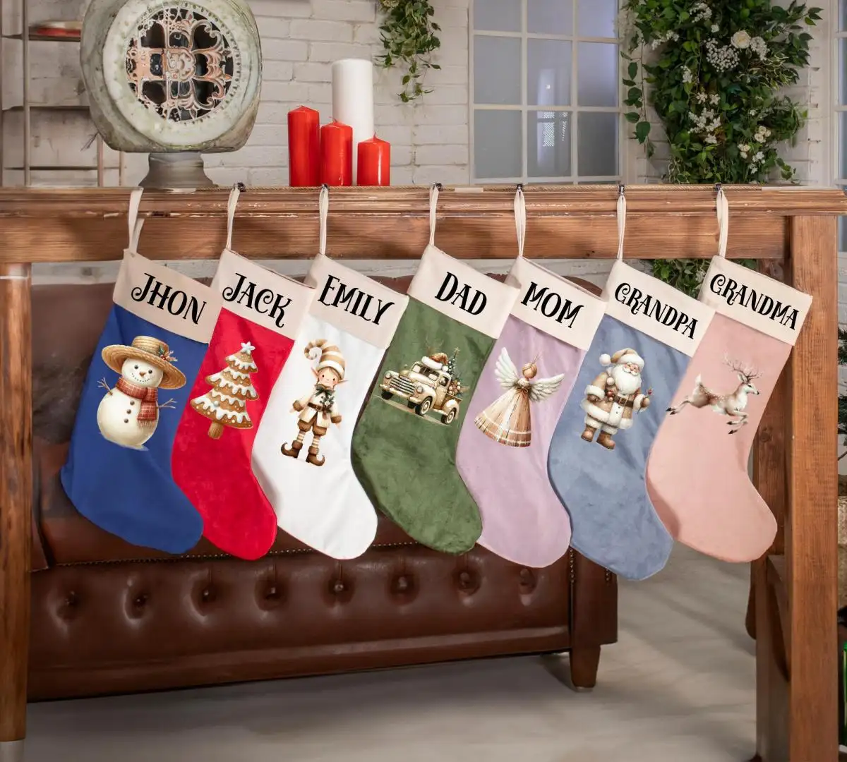 Personalized Christmas Family Name Shirt