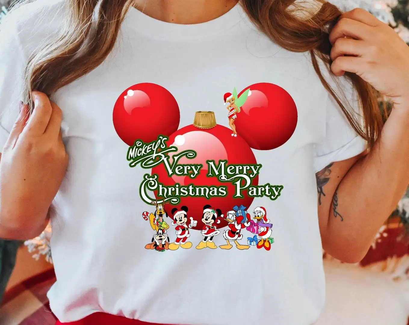 Disney Christmas Party Shirt for Mickey and Friends