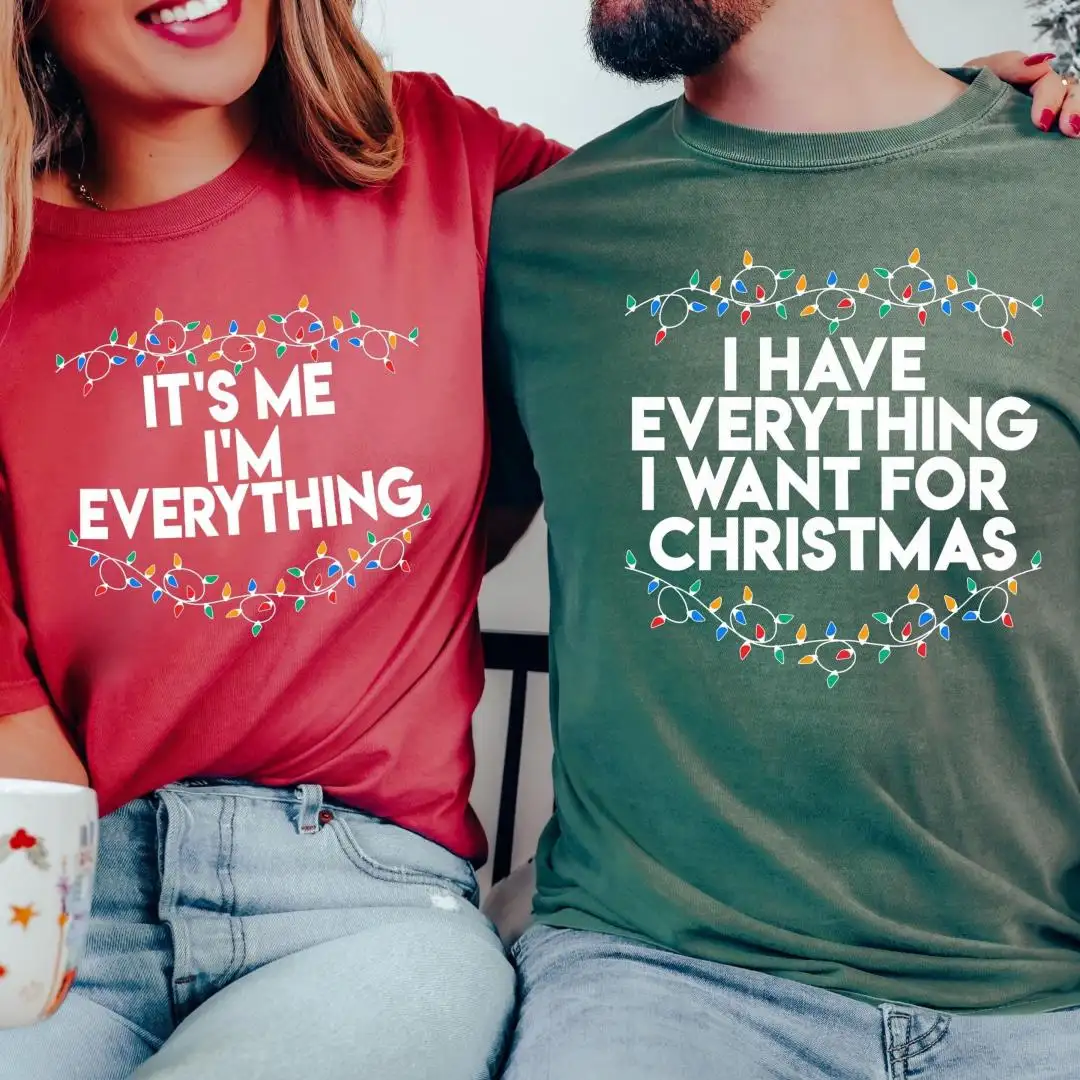 Christmas Couple Matching Shirt For Him And Her