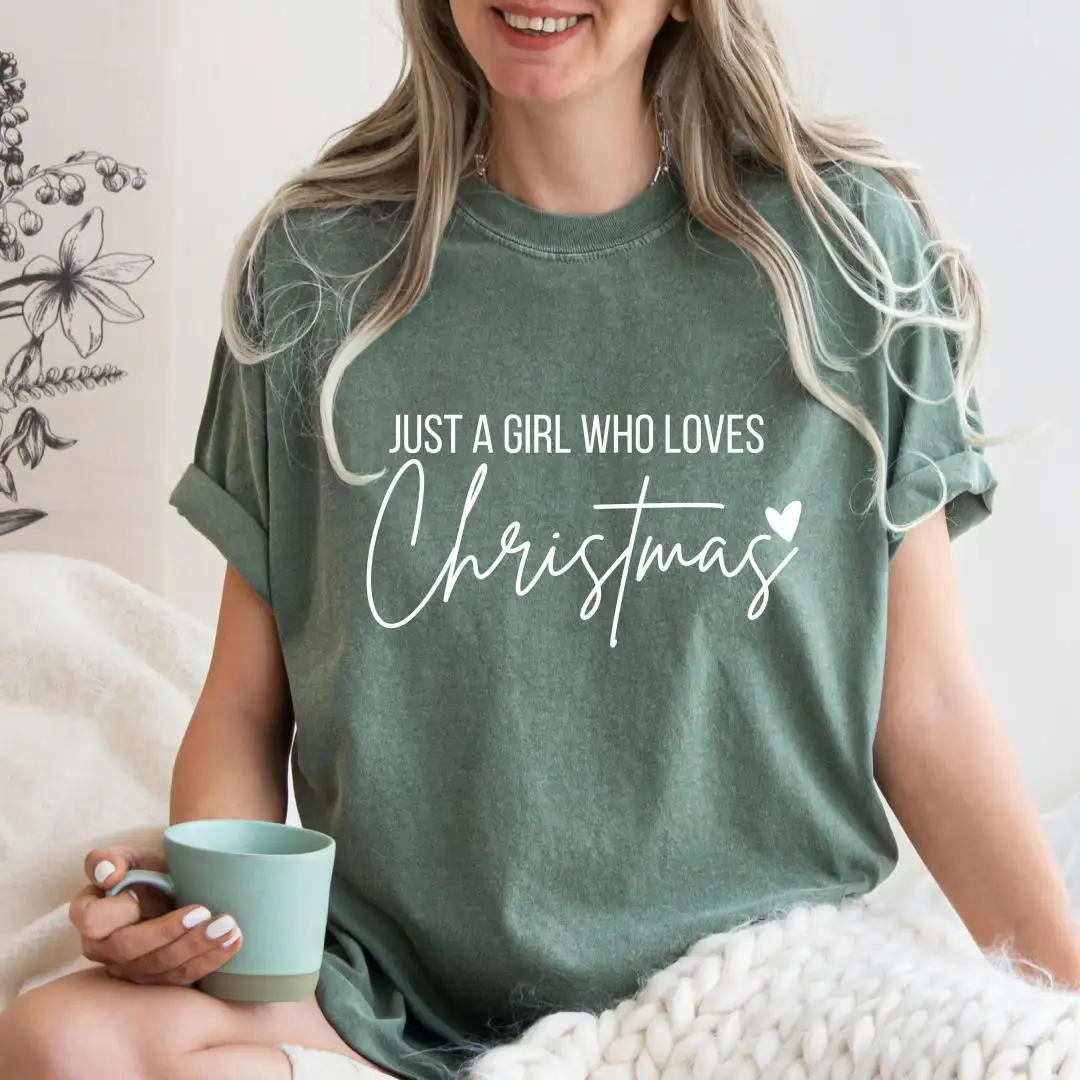 Funny Christmas Shirt for Women Who Love Christmas