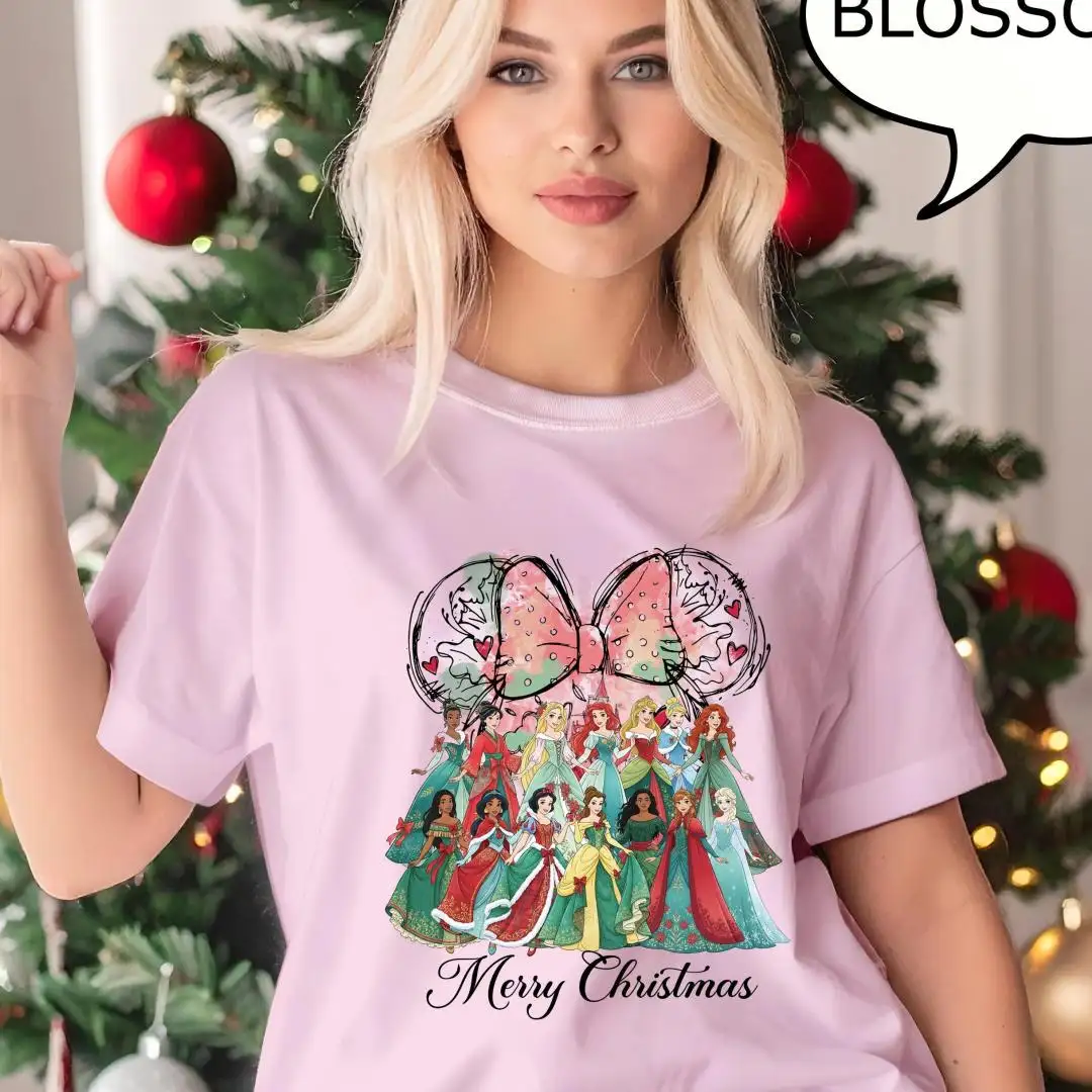 Disney Princess Christmas Shirt for Magical Kingdom Holiday