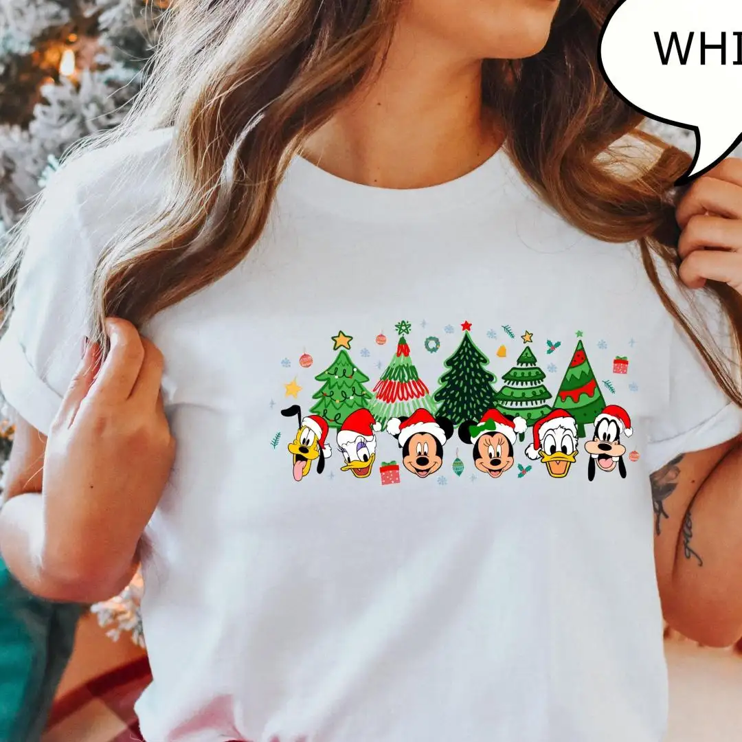 Vintage Disney Christmas Shirt for Family Holiday