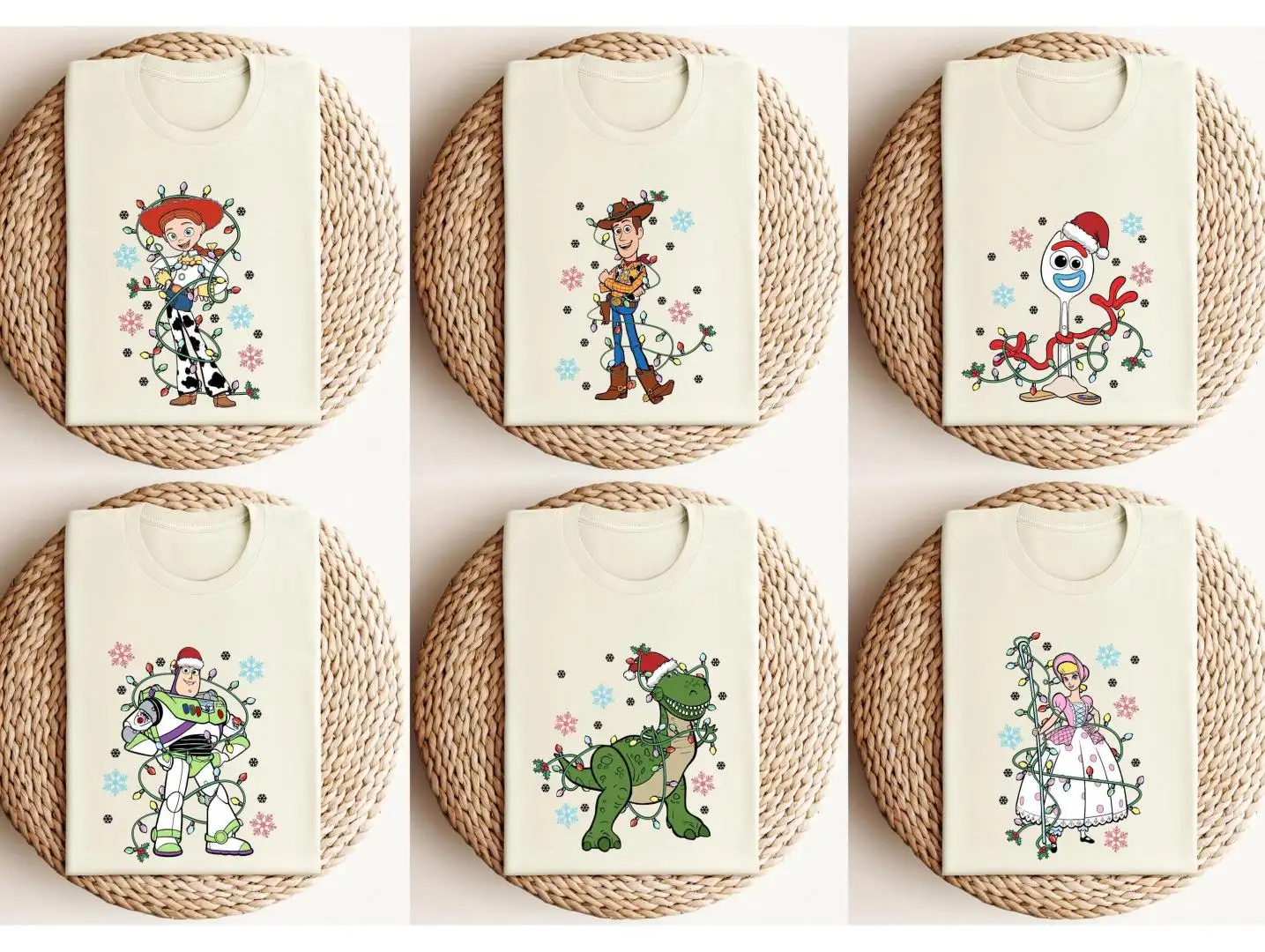 Disney Toy Story Christmas Character Shirt