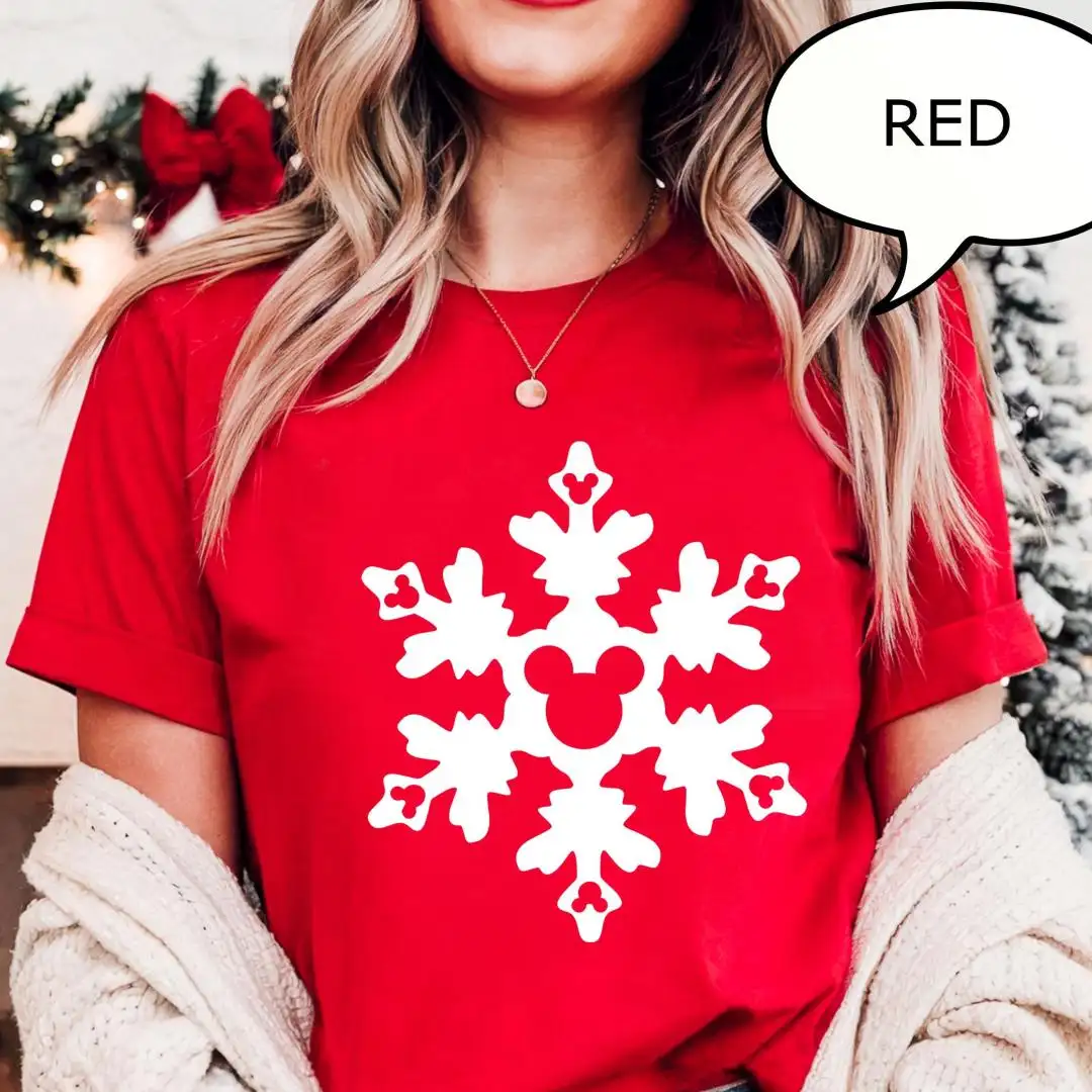 Disneyland Christmas Shirt | Mickey Snowflake Holiday Trip