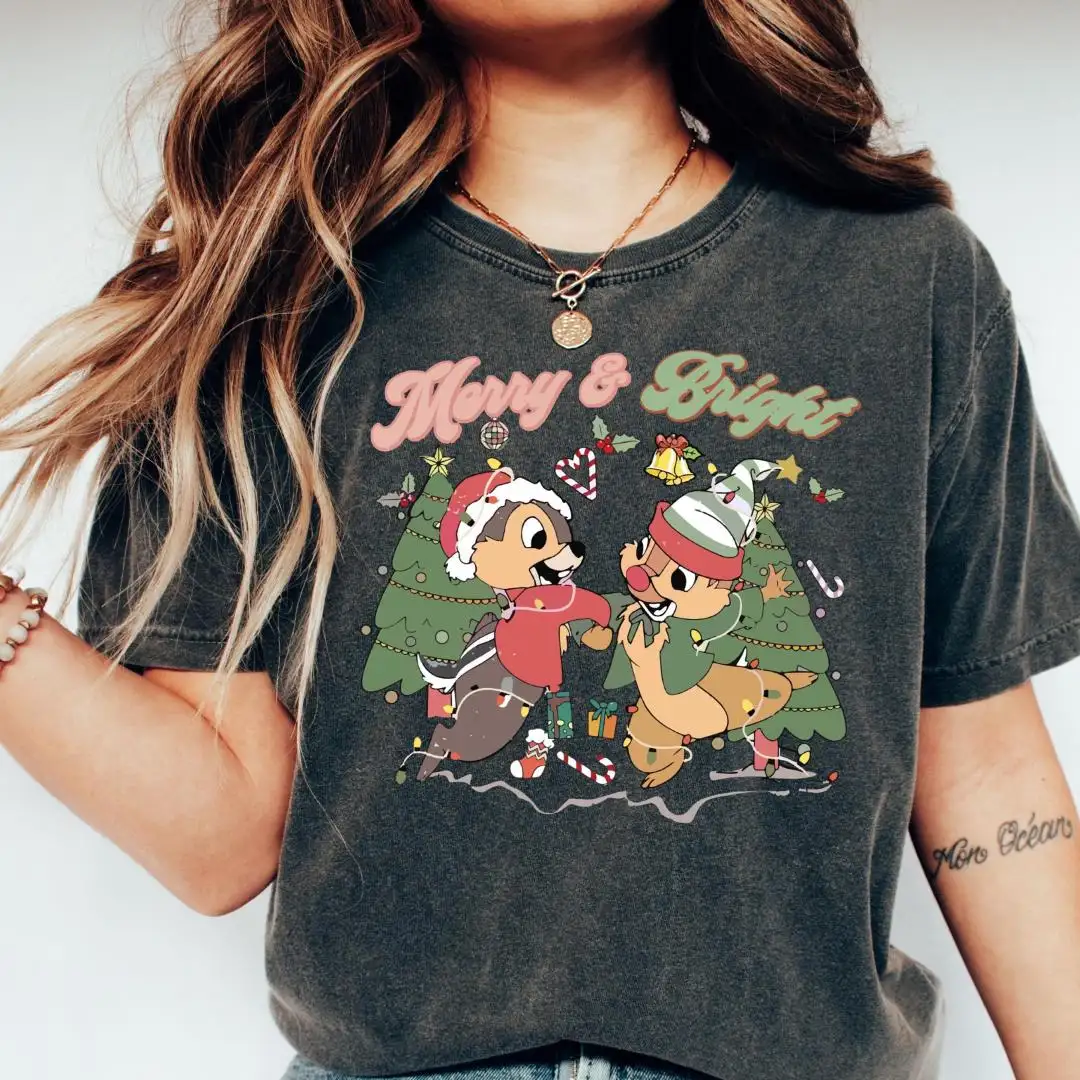 Disney Chip and Dale Christmas Shirt for Friends