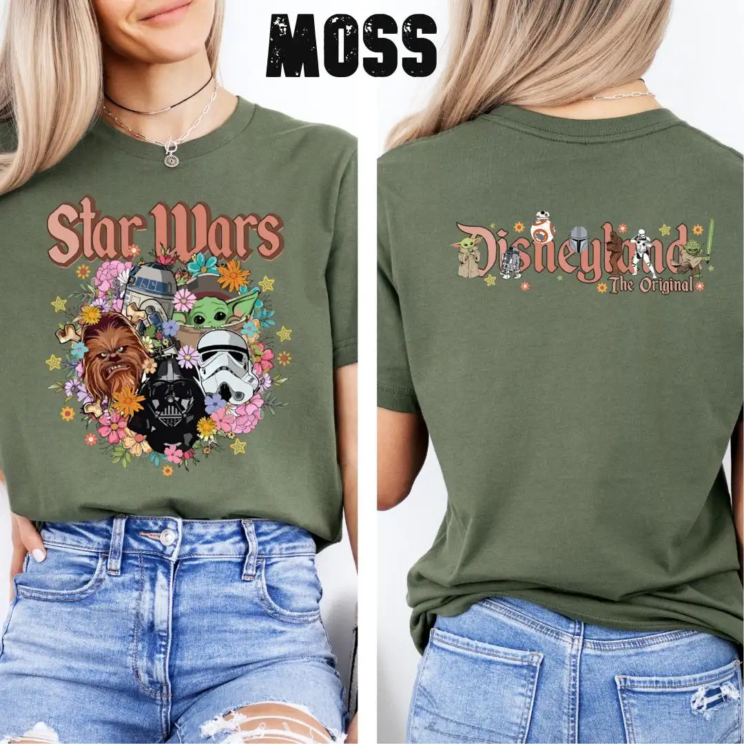 Disney Star Wars Flower Festival Retro Shirt