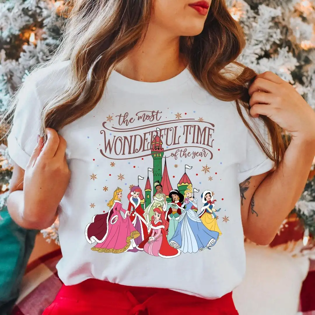 Disney Princess Christmas Shirt for Women