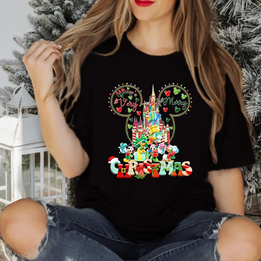 Disney Christmas Party 2025 Family Shirt
