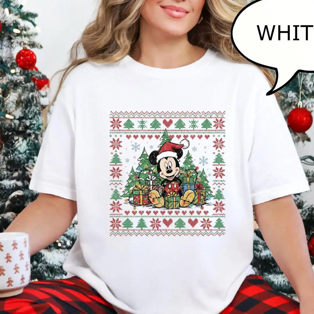 Disney Christmas Mickey Mouse Retro Shirt