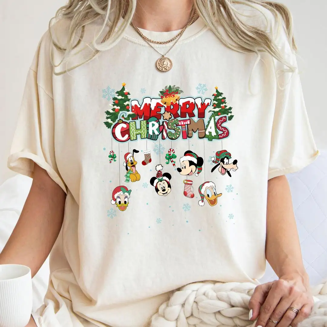 Christmas Family Matching Shirt | Disney Mickey And Friends