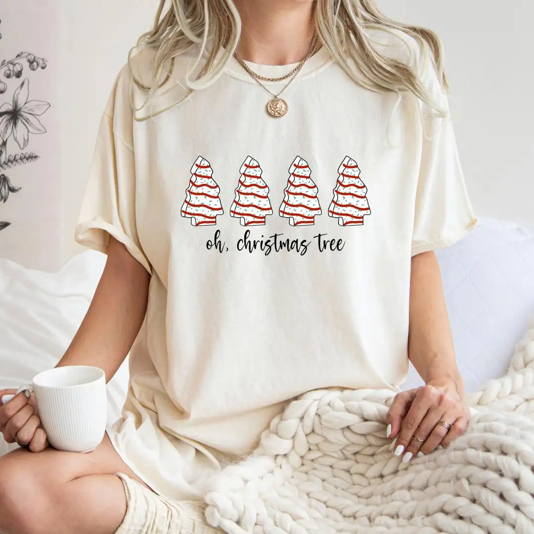 Christmas Tree Cake Shirt for Holiday Gift Lovers