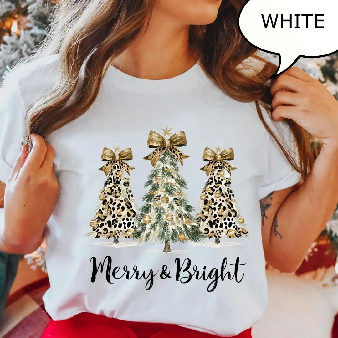 Comfort Colors Christmas Tree Shirt for Holiday Parties