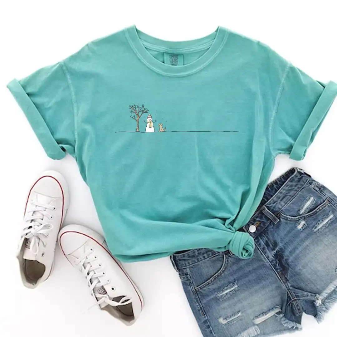 Funny Snowman Christmas Shirt for Group Party